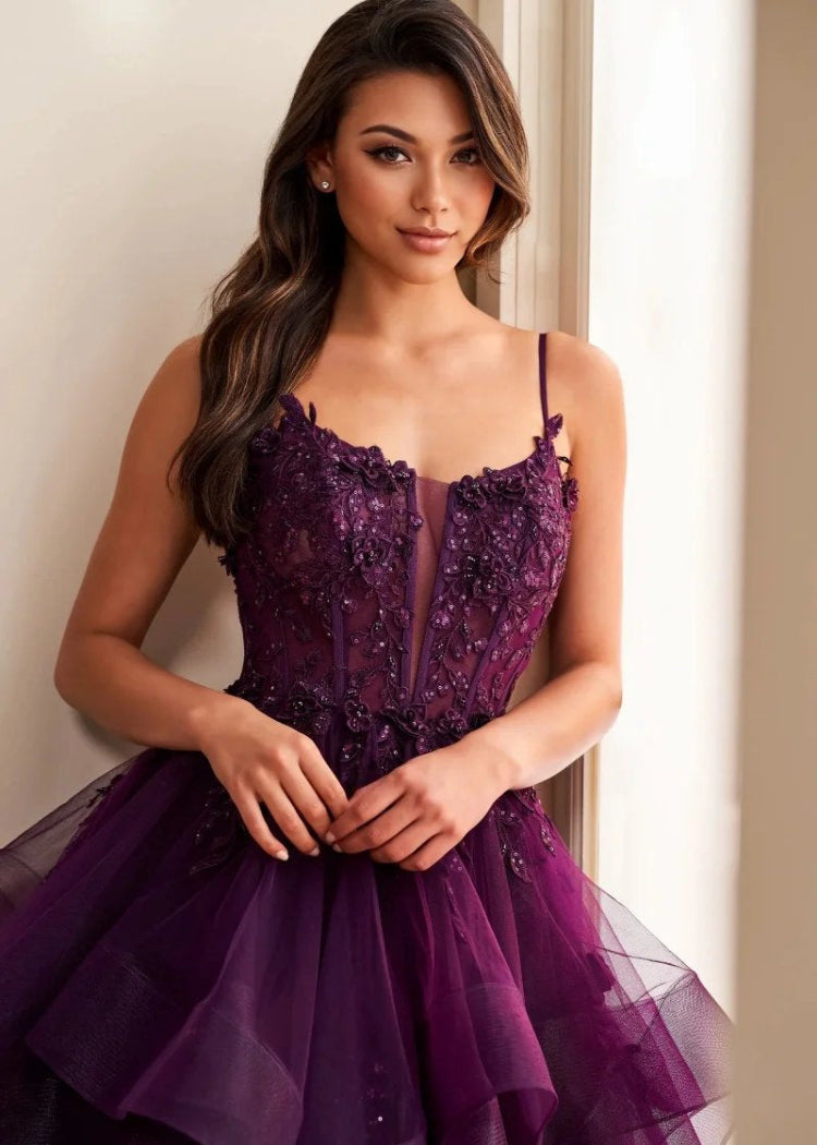 beaded bodice spaghetti straps in custom colours and sizes formal dress