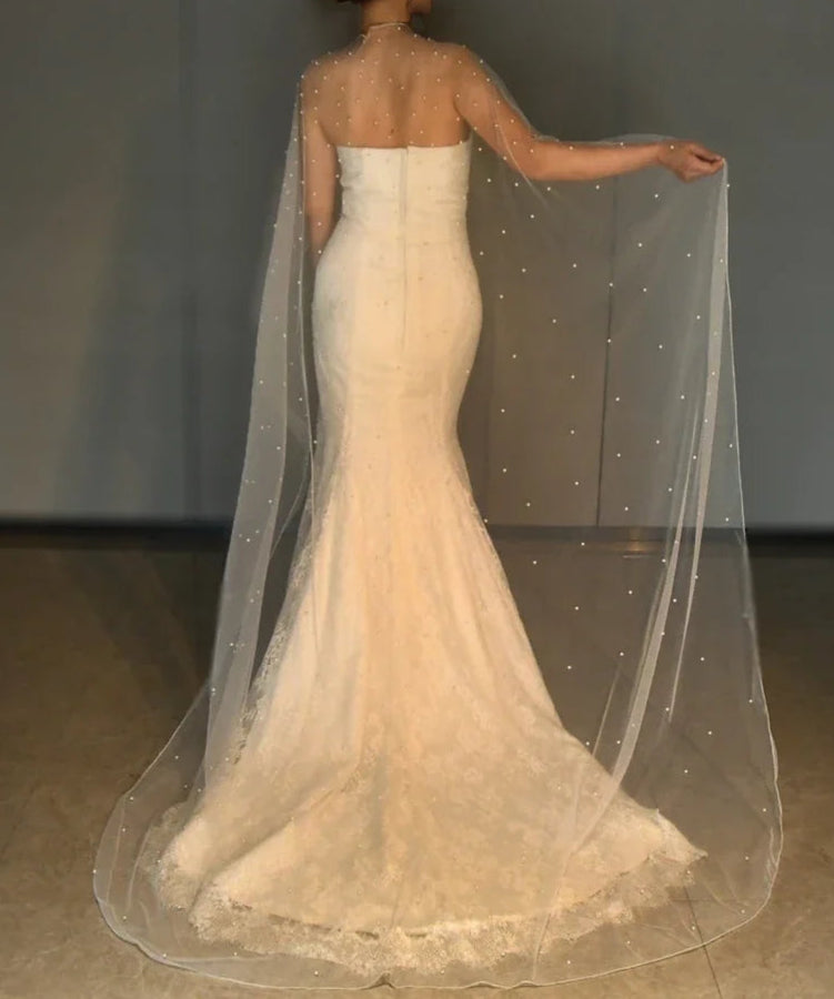 Bridal Bolero Cape Shawl