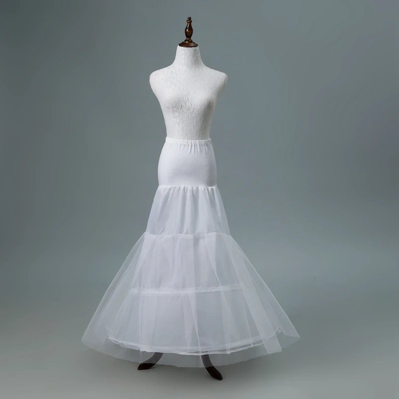 Bridal Petticoat Mermaid Trumpet Wedding Dress