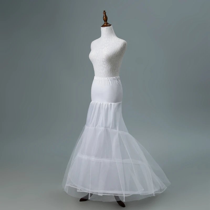 Bridal Petticoat Mermaid Trumpet Wedding Dress
