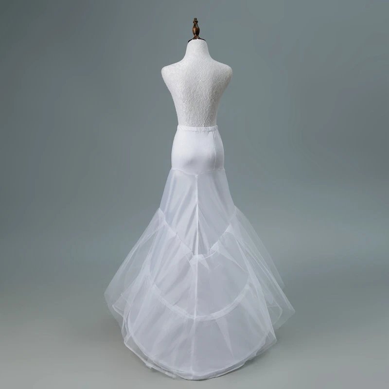 Bridal Petticoat Mermaid Trumpet Wedding Dress