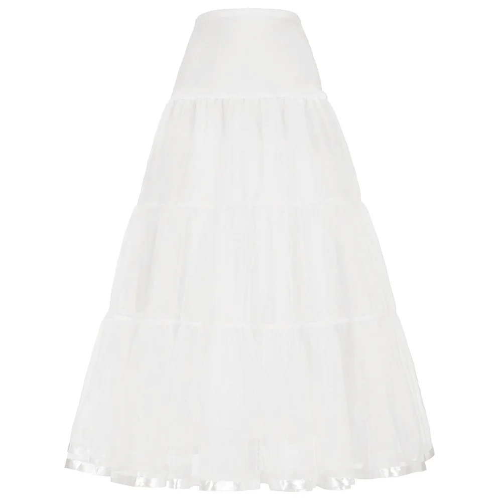 Formal Dress Underskirt Petticoat Black Navy White