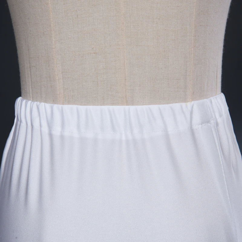 Bridal Petticoat White A Line 1 Hoop