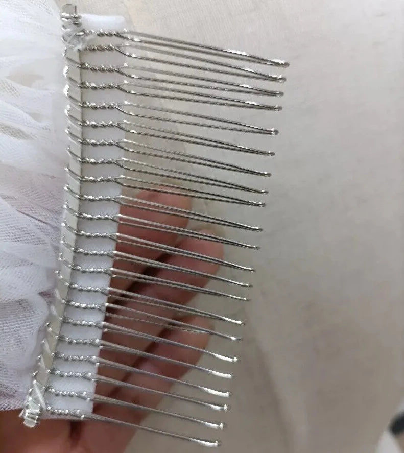 Wedding Veil Cathedral Lace Edge Bridal Veil
