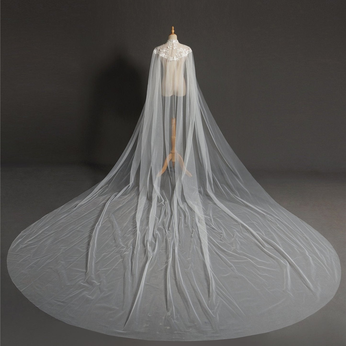 Bridal Shoulder Cape With Lace