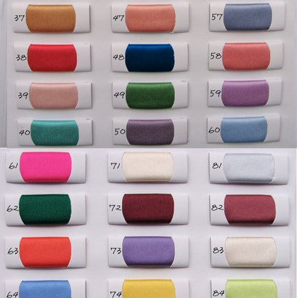 Color swatches arranged in a grid with numbers indicating color codes.