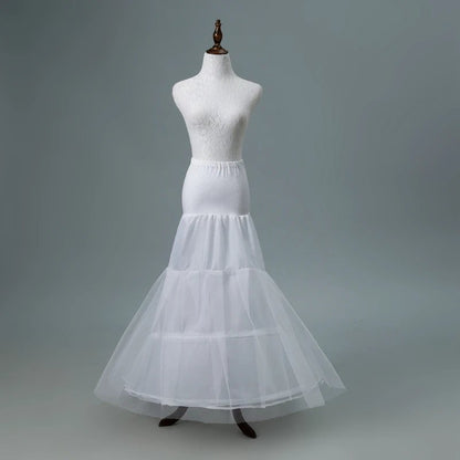 Bridal Petticoat Mermaid Trumpet Wedding Dress