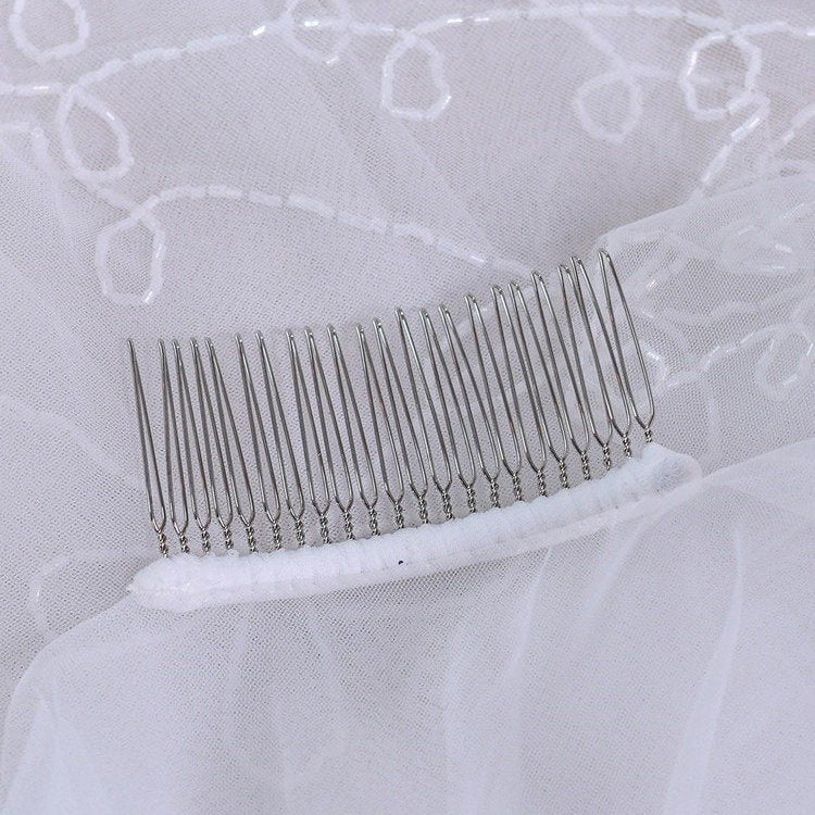 Fingertip 2Tier Blusher Veil