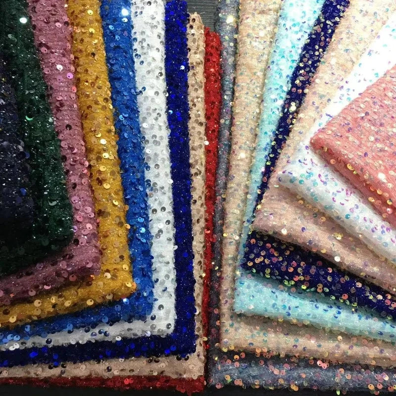 sequin fabric colours