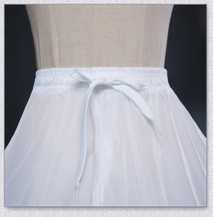 White Ball Gown 4 Hoop Petticoat Bridal Accessories