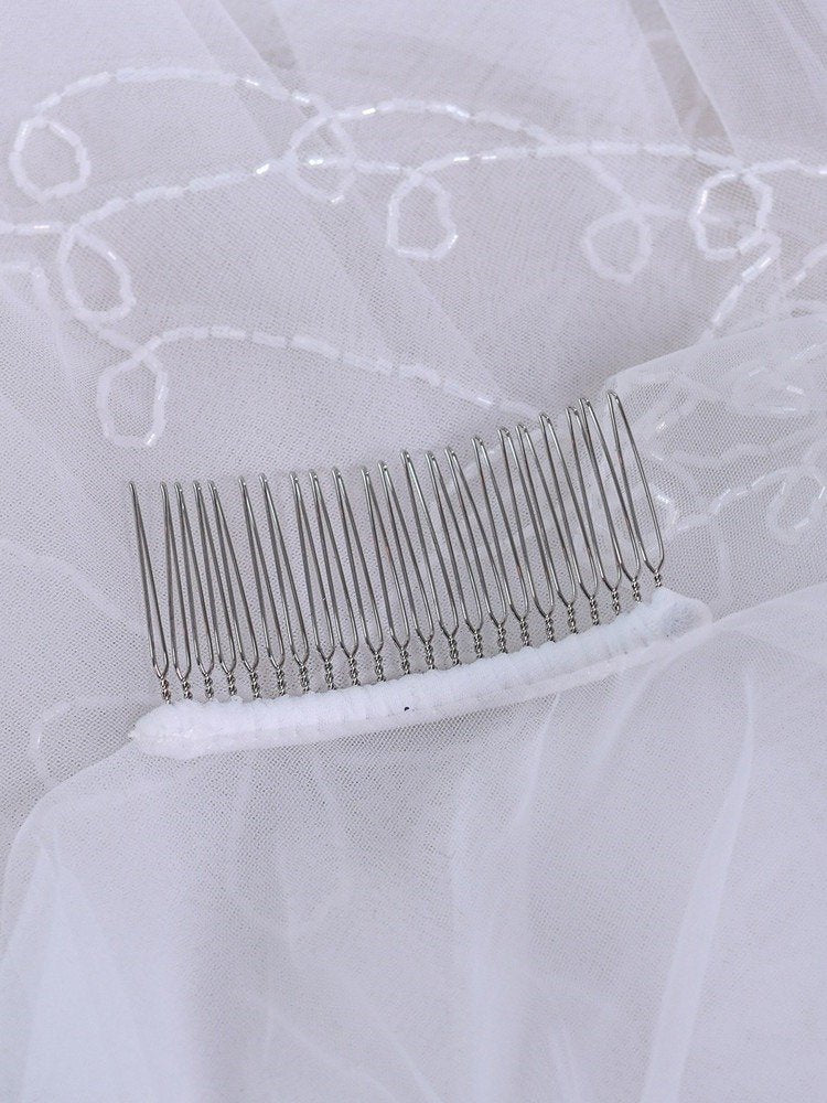 Fingertip 2Tier Blusher Veil