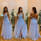 blue lace spaghetti straps tulle evening dress ev1016-formal elegance